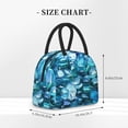 thumbnail image 2 of Salouo Blue Kyanite for Insulated Lunch Bag for Women/Men - Leakproof Cooler Tote Bag Organizer - Reusable Lunch Box for Office Picnic Hiking Beach-One Size, 2 of 6