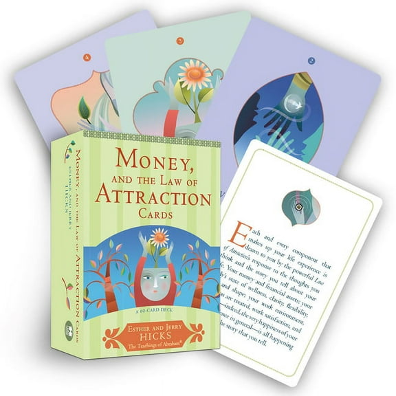 Money, and the Law of Attraction Cards : A 60-Card Deck, plus Dear Friends card (Cards)
