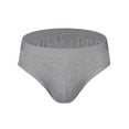 thumbnail image 2 of Viadha Fashion Ice Silk Panties Briefs Fashion Breathable Nylon Mesh Boxers(Dark Gray,3XL), 2 of 3