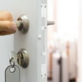 thumbnail image 4 of AURARMLET 2Pcs Stainless Steel Door Strike Plate for Office Security 10.2X1.2X0.3In, 4 of 8