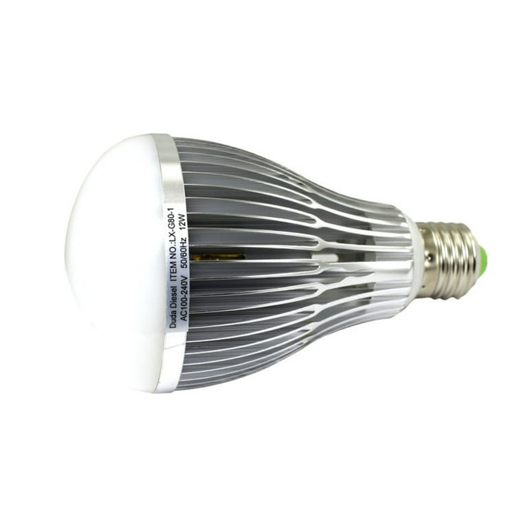 G80-1 LED Light Bulb 12 Watt 960 Lumens 120° 70w 100-240v AC 50/60 Hz E-26 30000+ Hour Aluminum 2 Year Warranty - Walmart.com