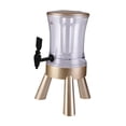thumbnail image 2 of Torre de cerveza, torre de bebidas, grifo de 3L con tubo de congelación, dispensador de torre de cerveza transparente y resistente, dispensador de, 2 of 9