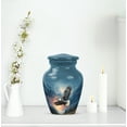 thumbnail image 6 of SABURIAL Eagle Urn - Mini Cremation Urn for Human Ashes Adult Man - Keepsake Burial Urns for Ashes Adult Women - Funeral Urns - 3 Inch, 6 of 7