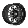 thumbnail image 3 of XD Aluminum Rim XD850 CAGE 22X10in Gloss Black Milled Finish, XD85022063318N, 3 of 5