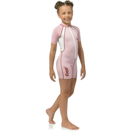 UPC: 0843607035088 | Cressi Kids Swimsuit Short Sleeve  Pink  S