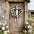 thumbnail image 3 of WEGFTDUOP Easter Festival Supplies Easter Decorative Wreaths Door Frame Wall Hangings Wreaths Window And Door Decorations, 3 of 5