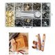 thumbnail image 3 of 120 Sets of Metal Four Button Tool Set Jeans Bags Pure Copper Button DIY, 3 of 4