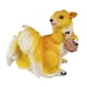 thumbnail image 4 of de juguete en miniatura de ardilla de simulación - Modelo pintado para adornos de decoración Favores amarilla shamjiam Squirrel Sculpture Statue Lawn, 4 of 8