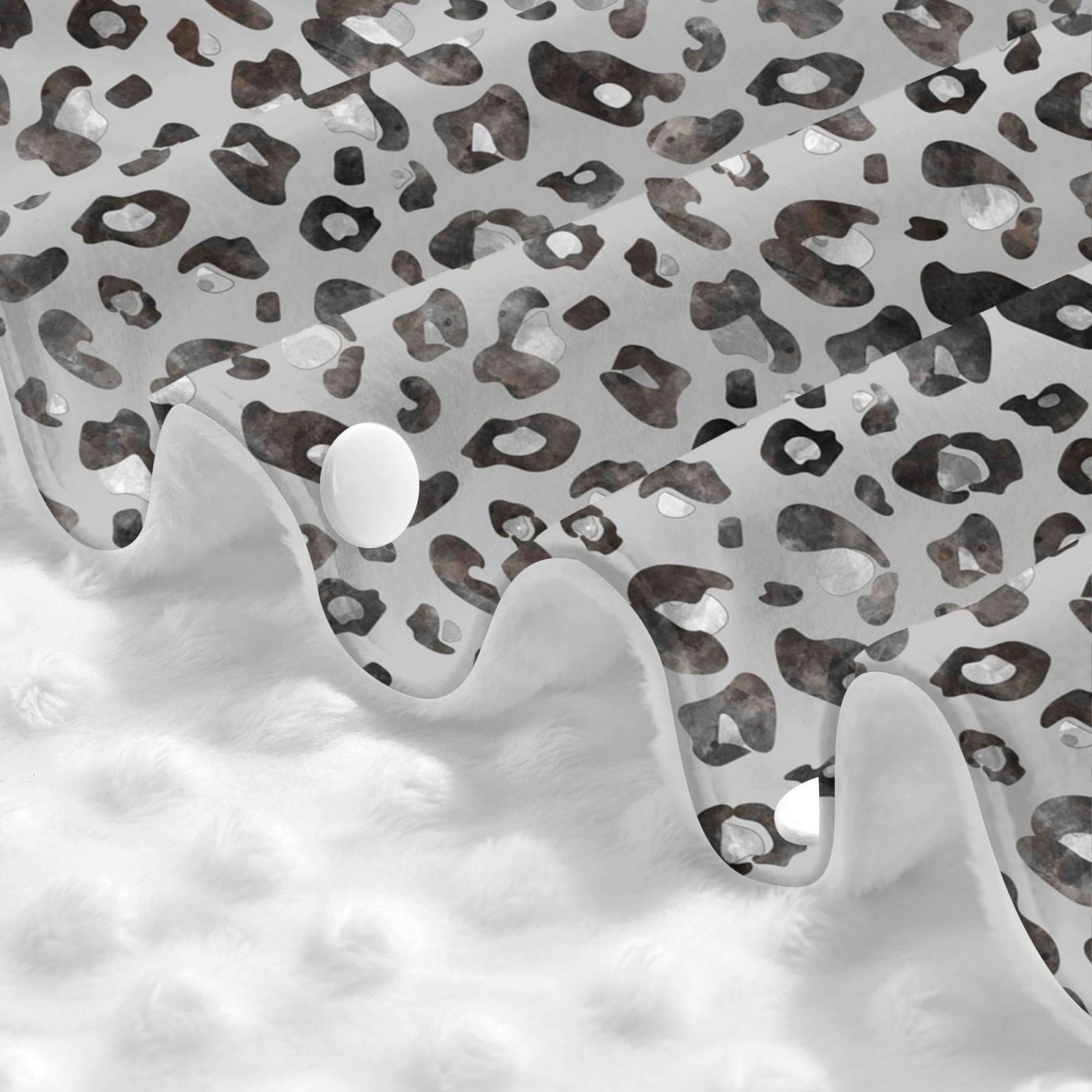 Car Seat Cover Baby - Wild Animal Leopard Print Breathable Infant Car Seat Cover for Baby Carseat, Lightweight Comfort Baby Essentials Must Haves Newborn Stuff for Girl Boy