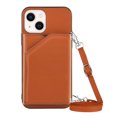 thumbnail image 4 of Wallet Case for iPhone 11 with Detachable Shoulder Strap Kickstand Card Holders Cover, Premium PU Leather Soft TPU bumper Shockproof Back Flip Magnetic Phone Case for iPhone 11 6.1 Inch,Brown, 4 of 8