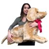 American Made Giant Stuffed Dog 36 Inch Soft Brown 3 Foot Big Stuffed Animal