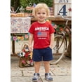 thumbnail image 5 of BemeyourBBs Toddler Baby Boys 4th of July Outfit Patriot 250 Years Anniversary Independent Day Outfit Short Sleeve Letters Flag Embroidery T-shirt and Pockets Shorts Set Toddler Boys Summer Clothes, 5 of 9