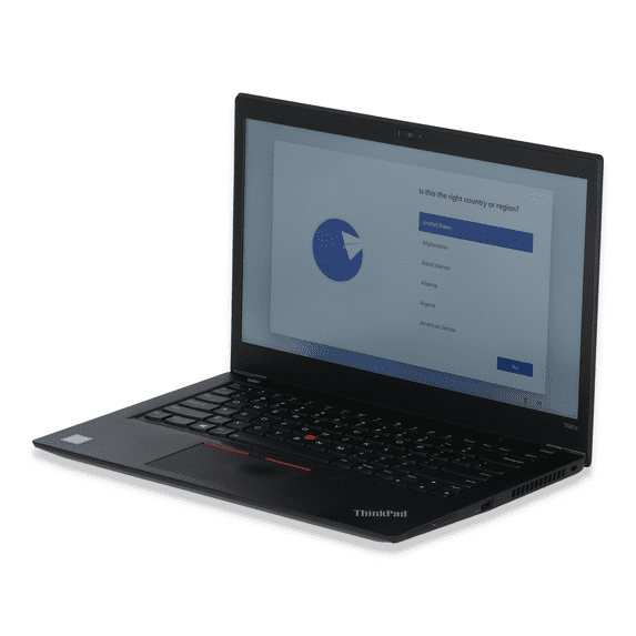 Restored Windows 11 Laptop PC 14.0" Lenovo ThinkPad T480S | Intel Core i7-8665U Quad-Core (4) CPU | 16GB RAM | 500GB NVMe SSD | Home or Office Computer (Refurbished)