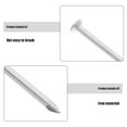 thumbnail image 6 of Raindrops 50 Pcs Press Nails Gardening Nail Set 5.00X0.20X0.20CM Silver, 6 of 8