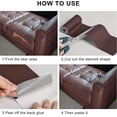 thumbnail image 3 of Self Adhesive Leather Repair Patch Couch Sofa Car Seat Chair Renovation Sticker, 3 of 5