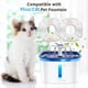 thumbnail image 3 of 28 Unids Fuente de Agua Filtros de Reemplazo Fuente de Agua Filtros de Pre-Filtro de Esponjas para 95oz/2.8L Mascota Fuente, 3 of 6