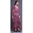 thumbnail image 3 of Bimba Kaftan Floral pour Femmes, Tenue d'Intérieur de Vacances, Robe Maxi, Couvre-Maillot de Plage - 4X-5X, 3 of 5