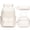 Beige, variant on 3PCS Teen Backpacks Set with Lunch Pack Pencil Case, Lightweight Waterproof Daypack Travel Bookbag, Light Pink