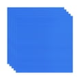 thumbnail image 1 of Uxcell Paquete de 5 Hojas de Plástico Corrugado, 20 Pulgadas x 20 Pulgadas Cartón Corrugado Impermeable Carteles de Jardín [Grosor de 3 mm, Azul], 1 of 1