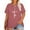 AA-Pink, variant on Christian Shirts for Women Plus Graphic Blessed Girl Tees Jesus Religous Tops