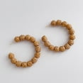 thumbnail image 1 of Xihbxyly Pendientes de Ratán, Diseño de Aro Bohemio Ligero, Joyería Llamativa de Paja Tejida a Mano, Accesorio de Playa Único, Perfecto para Fiestas de Verano, Idea de Regalo para Mujer, Realza La Mo, 1 of 6