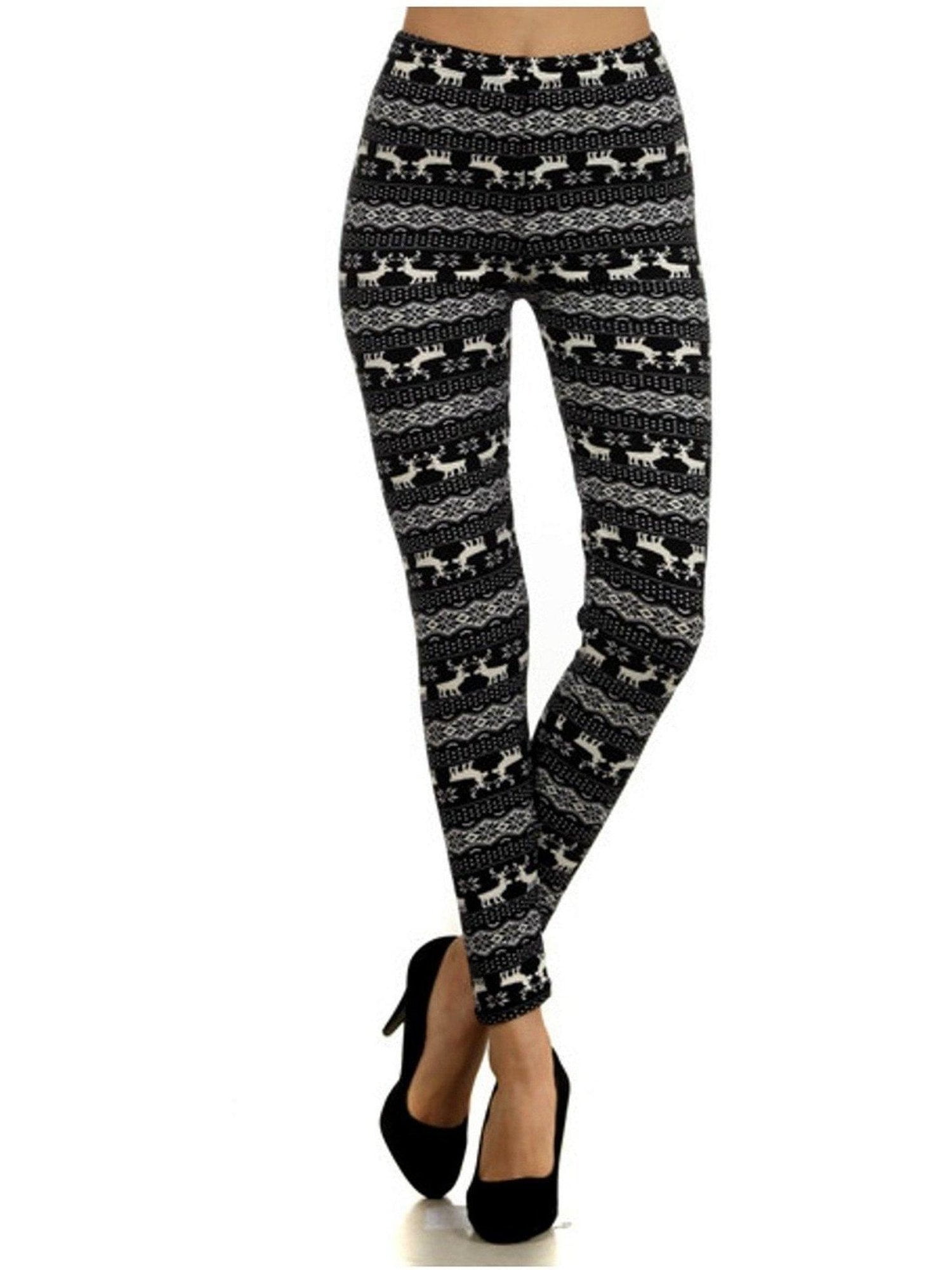 nordic pattern leggings