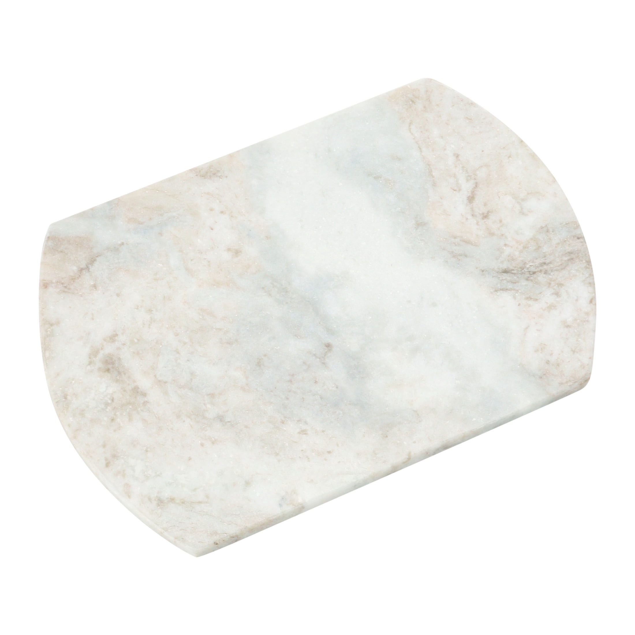 Creative Co-Op Long Marble Cutting Board, Buff