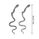 thumbnail image 4 of Pendientes con Incrustaciones de Plata | Diseño de Tendencia de Moda | Tachuelas Desmontables | Pendientes de Alto Estilo para Mujer, 4 of 4