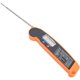 thumbnail image 5 of Termómetro digital LCD para alimentos con sonda plegable para cocina, barbacoa, parrilla, probador de temperatura, color naranja, 5 of 5
