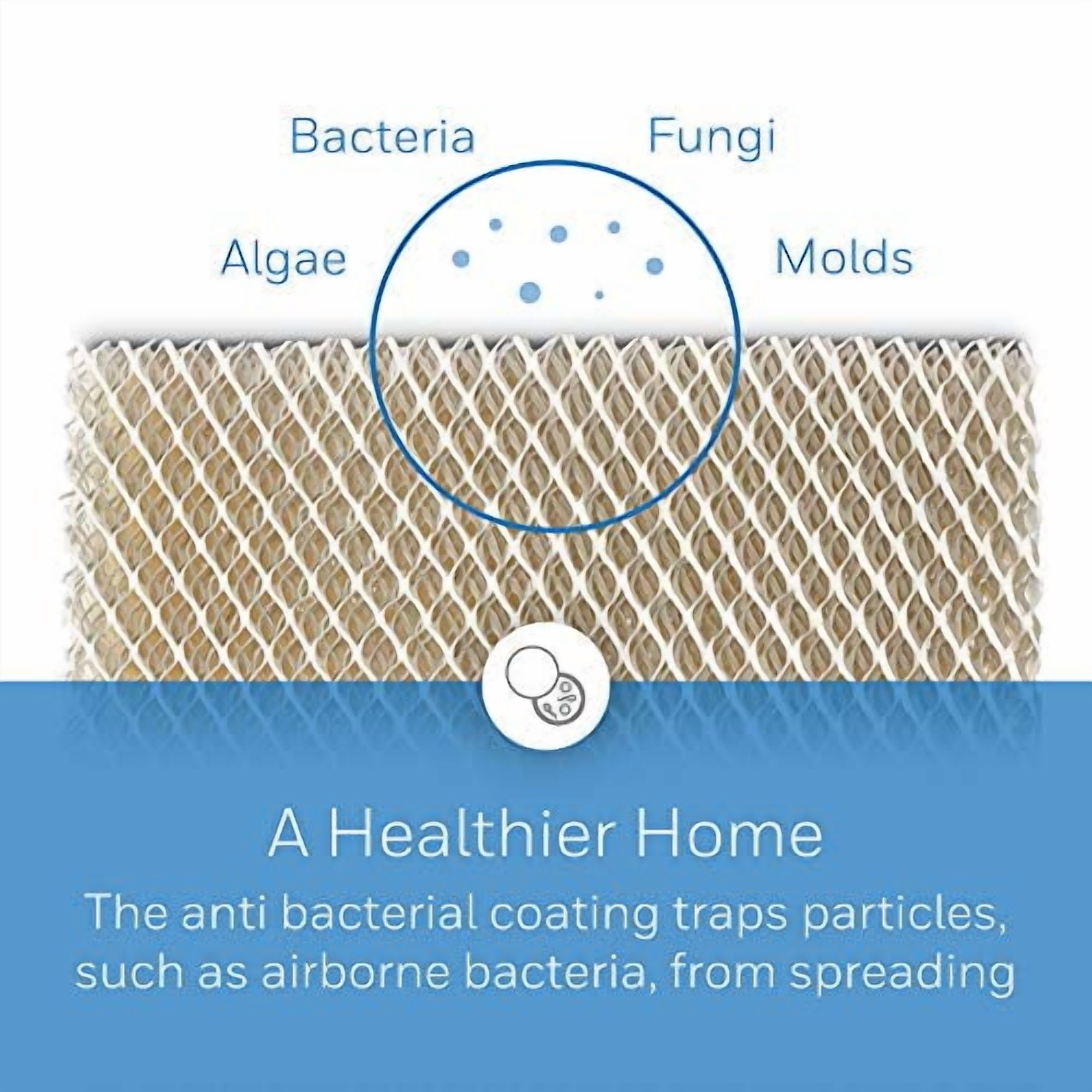 Honeywell Home HC26P Whole House Humidifier Pad, Paper, Anti-Microbial Coating