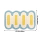 thumbnail image 2 of Alfombra suave para dormitorio, falsa cashmere, azul, 40x60cm, 2 of 7