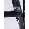 thumbnail image 5 of No Boundaries Women's Hands Free Mini Backpack, Clear, 5 of 5