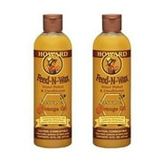 (2 pack) Howard Feed-n-Wax Wood Polish & Conditioner Beeswax Polish 16oz (2)