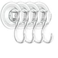 thumbnail image 1 of Crochets à Ventouse, Crochets à Ventouse Puissants (Lot de 4), Support de Crochets à Ventouse pour Douche,, 1 of 3