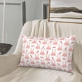 thumbnail image 5 of Sikiie Rabbit Is And Carrots Print Plush Pillow Cover, Wrinkle-proof and Stain-resistant Pillow Protector without Pillow Core, Home Decoration-20"x30", 5 of 6