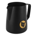 thumbnail image 3 of 600ml Coffee Cup Mug Multi Purpose 304 Stainless Steel Milk Frothing Pitcher Black, 3 of 6