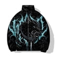 thumbnail image 5 of Abrigos de invierno para hombre modernos y versátiles, ropa para hombre con estampado de tigre dominante, chaquetas, parkas cómodas y cálidas para hombre, 5 of 5