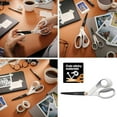 thumbnail image 7 of Fiskars Non-Stick Titanium Soft Grip Scissors, 7 of 7
