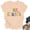 Beige, variant on HXWCHs Women's Essential Solid T-shirtCasual Fashion Printed Crew Neck Short Sleeve Pullover Tee for Everyday Wear S White