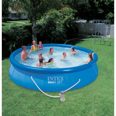 Intex 1000 GPH Easy Set Swimming Pool Cartridge Filter Pump | (Best Brand Swimming Pool Pump)