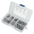 thumbnail image 4 of Nuts Kit, With Box High Hardness Durable 260pcs Flat Head Screw, Easy To Carry Hex Socket  For Machinery Industry Electronics Construction, 4 of 8