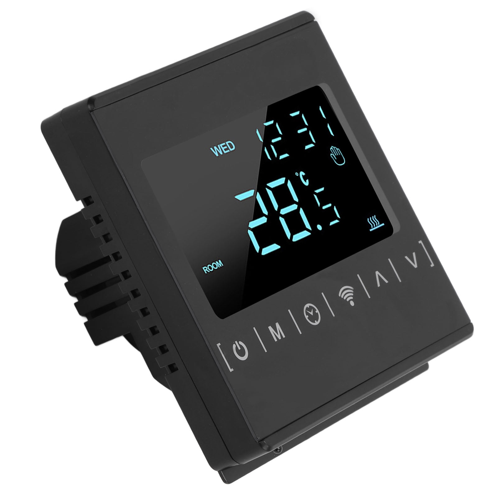 EBTOOLS Temperature Controller,LCD Temperature Controller,MH1823 Wifi Thermostat Smart LCD APP Voice Control Temperature Controller AC 85V‑250V