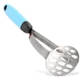 thumbnail image 2 of Potato Master Acero Inoxidable Mango antideslizante Horno Vegetal Frijol Bebé Alimento Puré Patatas Pusher Mashing Maker Ricer Azul Inevent HA059401-02, 2 of 7