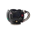 thumbnail image 3 of DOLITY Ceramic Cup 400ml Morning Cup Ceramic Latte Mug for Latte Desktop Home black, 3 of 9