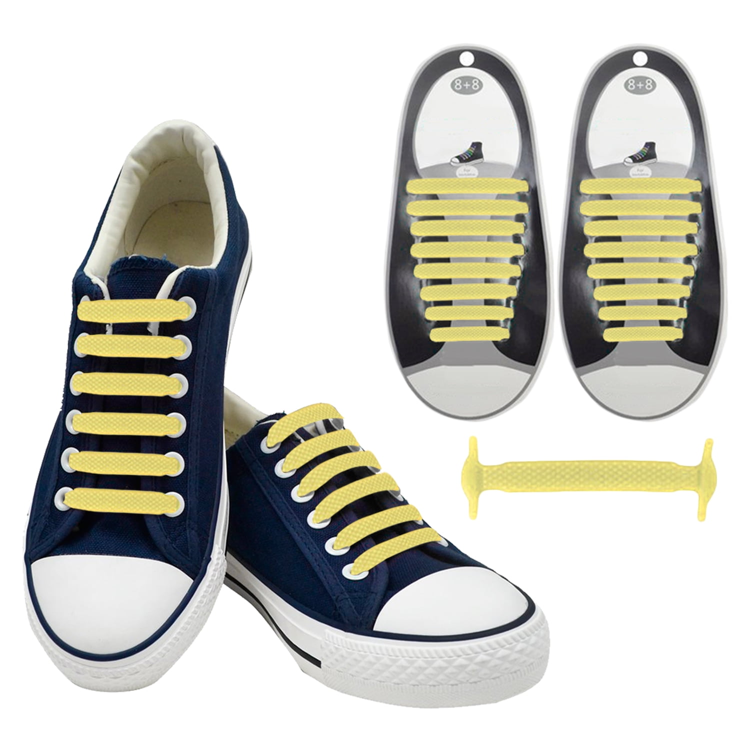 lazy silicone shoe laces