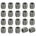 thumbnail image 1 of Unique Bargains Adaptateurs Filetage Manchon Réducteur Écrou M8x1.25 Mâle à M6x1.0 Femelle pour Réparer Insert Écrou Vis Réducteur 8mm 20 Pcs, 1 of 5