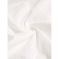 thumbnail image 3 of UKAP Abaya Longue pour Homme Chemise Maxi Rétro Robe de Prière Coupe Régulière Tenue Quotidienne Chandail Blanc 3TG, 3 of 4