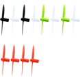 thumbnail image 1 of HobbyFlip 3 Sets of Colored 30mm Propellers Red Green Black White Compatible with Sharper Image DX-1 Micro Drone, 1 of 1