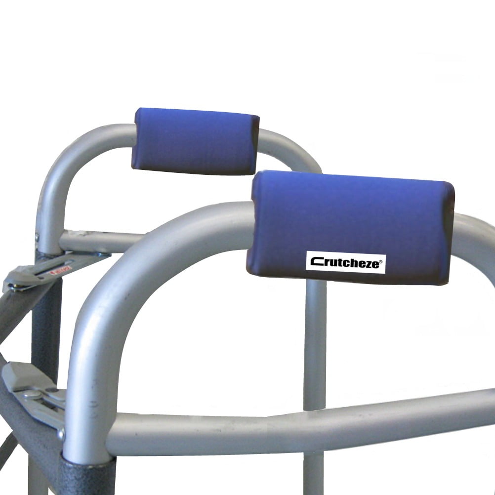 Crutcheze Royal Blue Walker Hand Pads Covers Walker Accessories Comfortable Hand Cushions