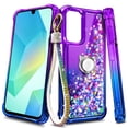 thumbnail image 3 of NGB SUPREMACY For Samsung Galaxy A16 5G Phone Case Ring Holder Wrist Strap Lanyard Women’s Shiny Sparkly Glitter Samsung Galaxy A16 Case Cover, 3 of 7
